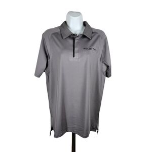 PELOTON TECH SPORT ATHLETIC POLO SHIRT
